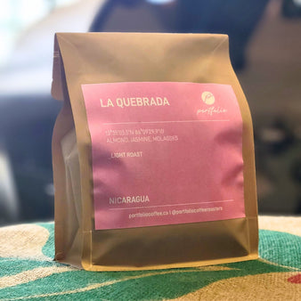 La Quebrada single origin Nicaraguan coffee